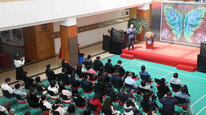 April 2023: opening of the exhibition at Nanchang University